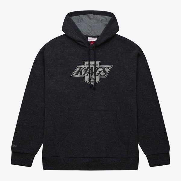 Los Angeles Kings Black Snow Washed Fleece Pullover Hoodie