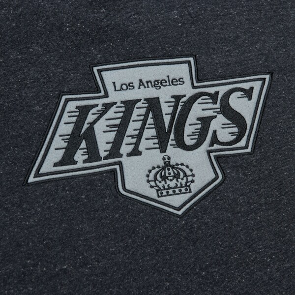 Los Angeles Kings Black Snow Washed Fleece Pullover Hoodie
