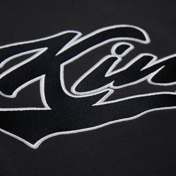 Los Angeles Kings Black Oversweep Crewneck Sweatshirt