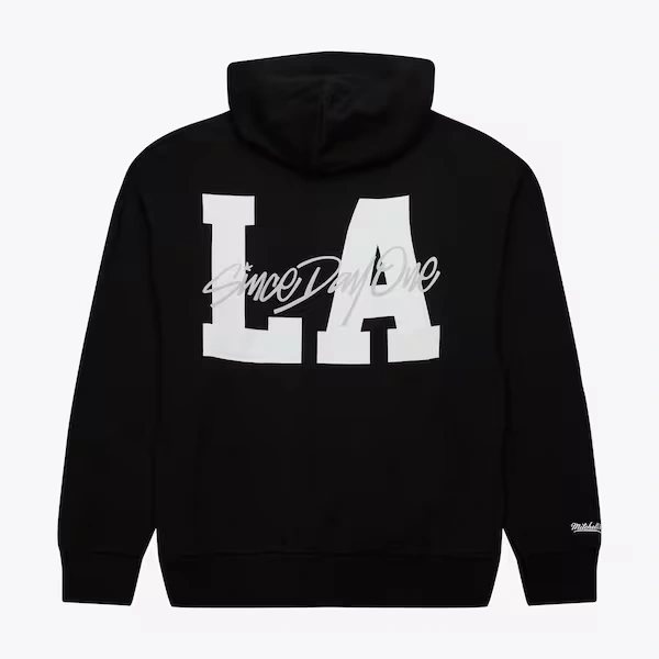 Los Angeles Kings Black Vintage Home Team Pullover Hoodie
