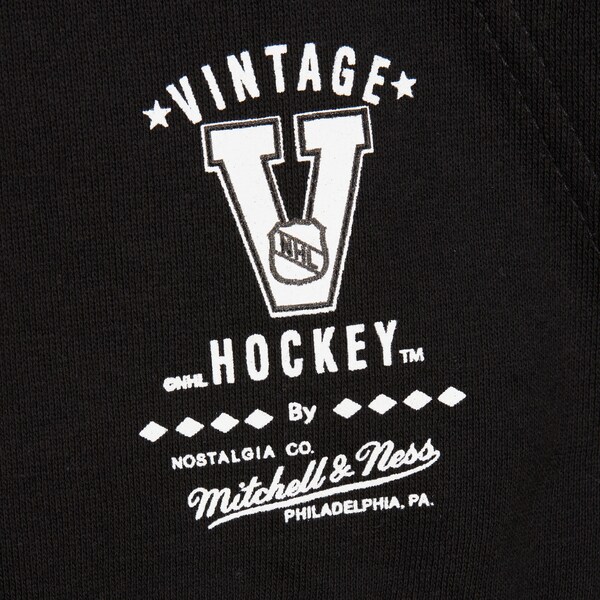 Los Angeles Kings Black Vintage Home Team Pullover Hoodie