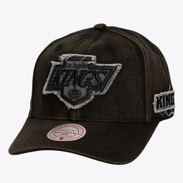 Los Angeles Kings Black Downtown Pro Crown Snapback Hat