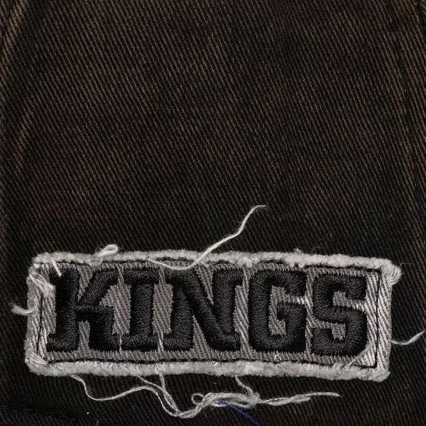 Los Angeles Kings Black Downtown Pro Crown Snapback Hat