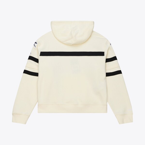 Women's Atlanta Falcons Cream Head Coach Hoodie 3 Women's Atlanta Falcons Cream Head Coach Hoodie