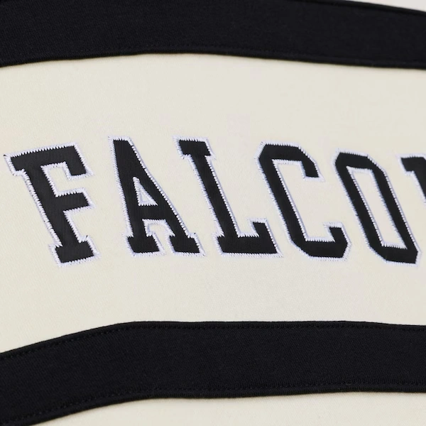 Women's Atlanta Falcons Cream Head Coach Hoodie 4 Women's Atlanta Falcons Cream Head Coach Hoodie