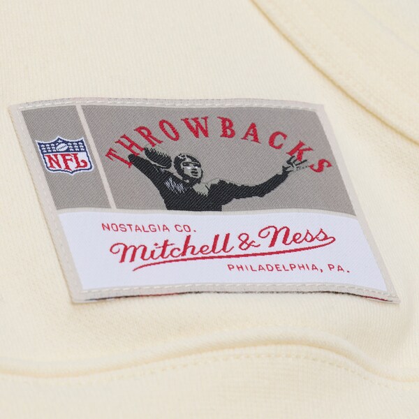 Women's Atlanta Falcons Cream Head Coach Hoodie 6 Women's Atlanta Falcons Cream Head Coach Hoodie