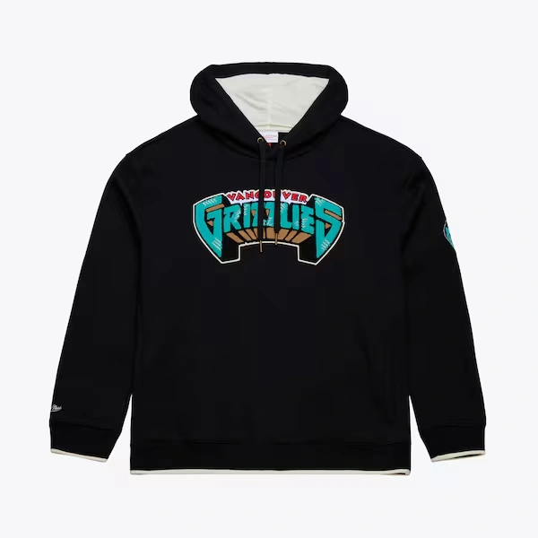 Vancouver Grizzlies Black Team Legacy Fleece Hoodie