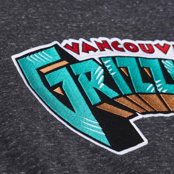 Vancouver Grizzlies Charcoal Winning Streak Fleece Sweatshirt 4 Vancouver Grizzlies Charcoal Winning Streak Fleece Sweatshirt