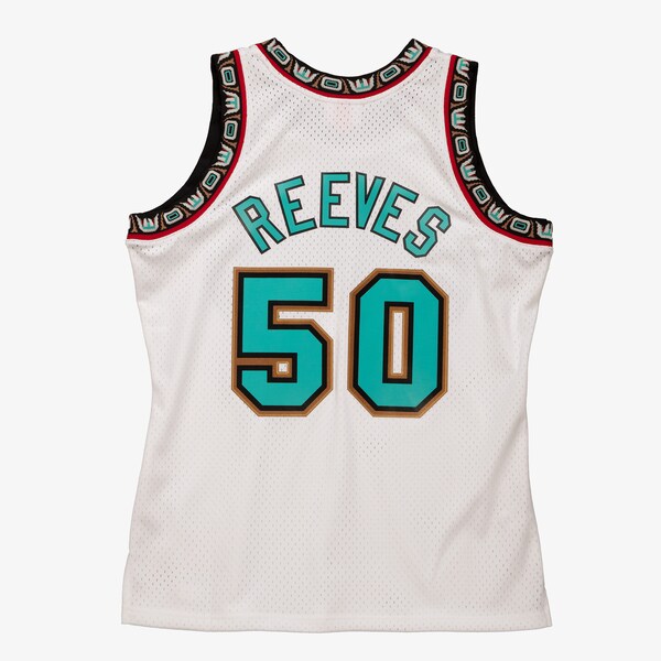 Bryant Reeves Vancouver Grizzlies 1995-96 White Swingman Jersey 3 Bryant Reeves Vancouver Grizzlies 1995-96 White Swingman Jersey