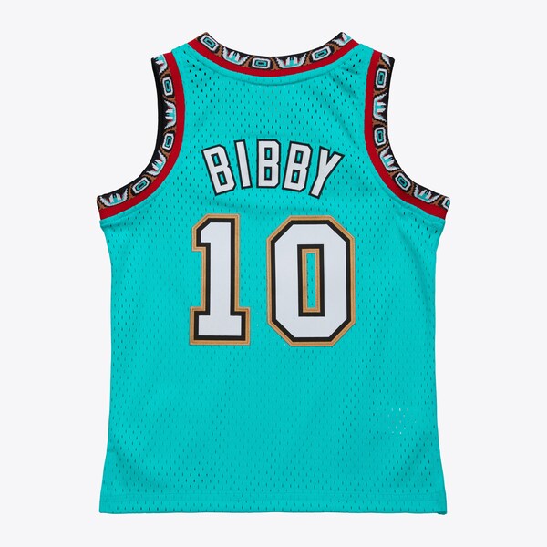 Youth Mike Bibby Turquoise Vancouver Grizzlies 1998/99 Swingman Jersey 3 Youth Mike Bibby Turquoise Vancouver Grizzlies 1998/99 Swingman Jersey