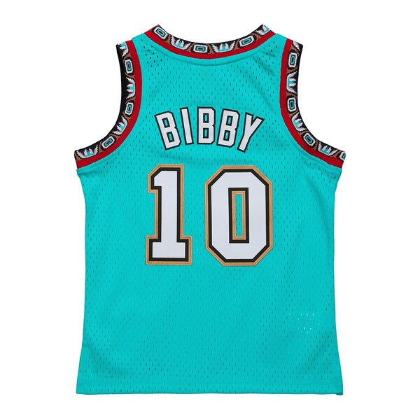 Youth Mike Bibby Turquoise Vancouver Grizzlies 1998/99 Swingman Jersey 4 Youth Mike Bibby Turquoise Vancouver Grizzlies 1998/99 Swingman Jersey