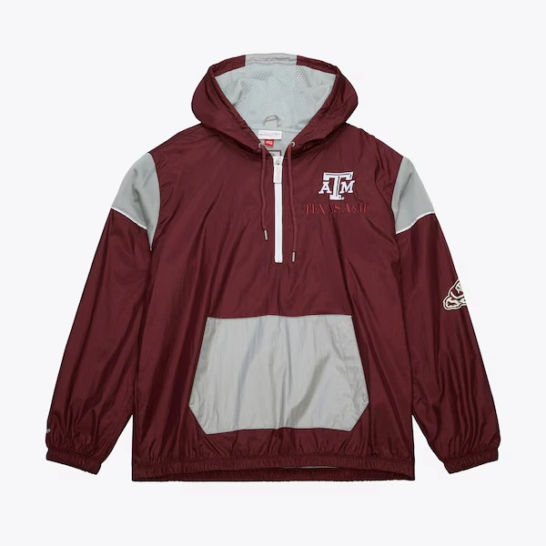 Texas A&M Aggies Maroon Team OG 3.0 Anorak Half-Zip Windbreaker Jacket