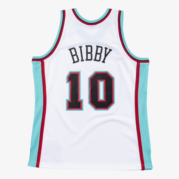 Mike Bibby Vancouver Grizzlies 2000-01 White Swingman Player Jersey 3 Mike Bibby Vancouver Grizzlies 2000-01 White Swingman Player Jersey