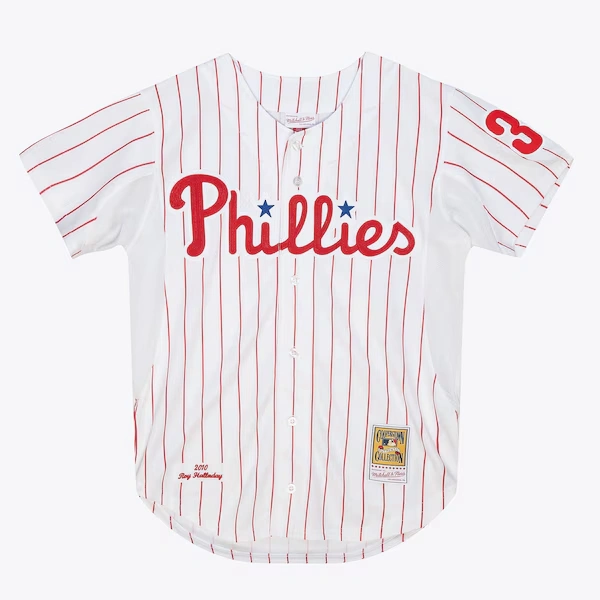 Roy Halladay Philadelphia Phillies White 2010 Authentic Jersey