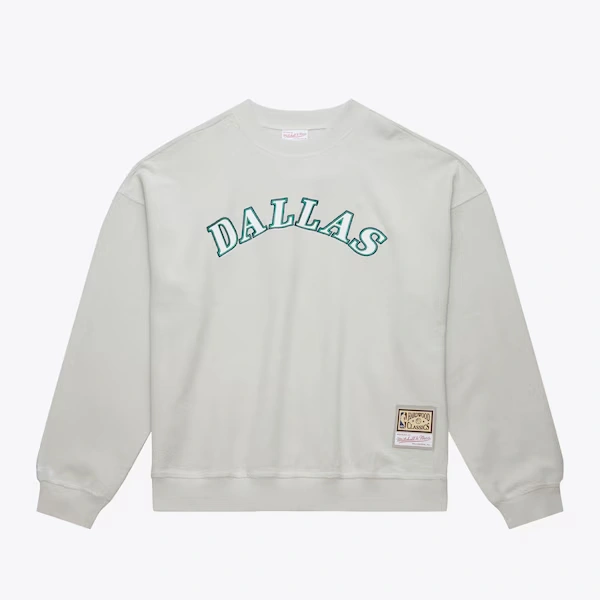 Dallas Mavericks Grey Sneaker Politics Sweatshirt