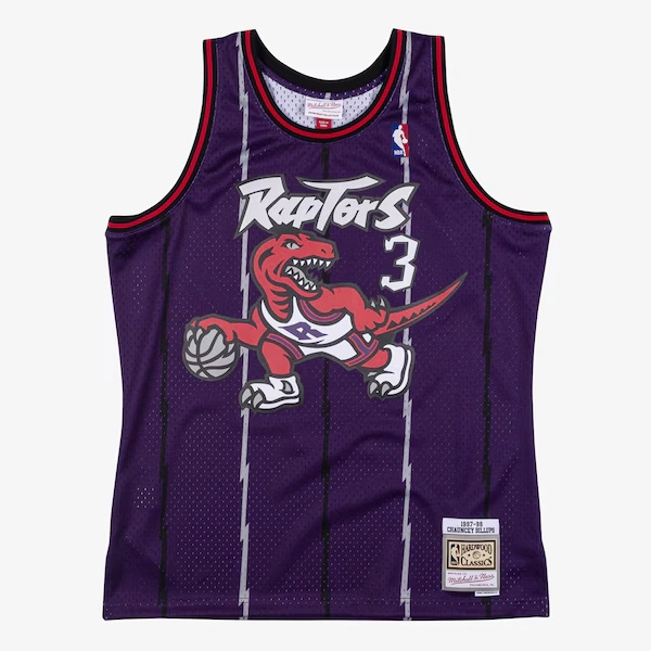 Chauncey Billups Toronto Raptors 1997-98 Purple Swingman Player Jersey