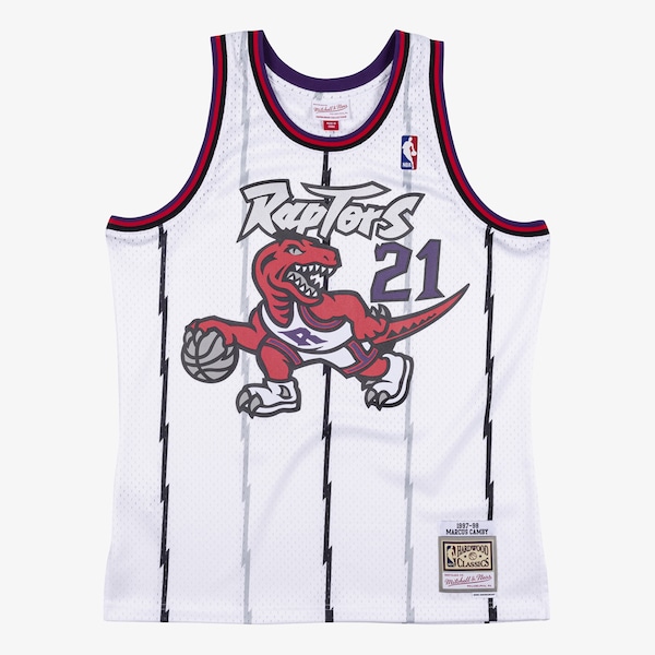 Marcus Camby Toronto Raptors 1997-98 White Swingman Player Jersey