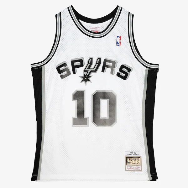 Dennis Rodman San Antonio Spurs 1993-94 White Swingman Player Jersey