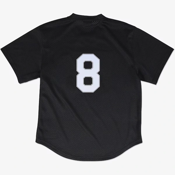 Men's Bo Jackson Chicago White Sox Black 1993 Mesh Batting Practice Jersey