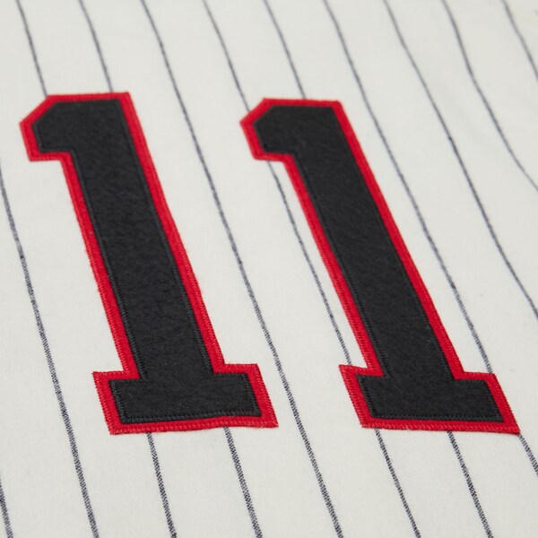 Luis Aparicio Chicago White Sox 1959 Cream Authentic Jersey