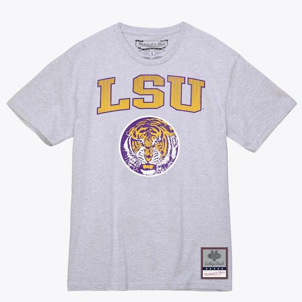 LSU Tigers Gray Vintage Arch T-Shirt