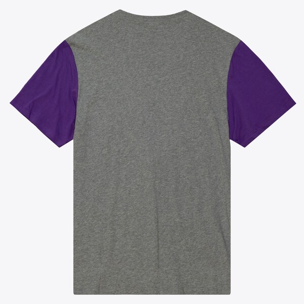 LSU Tigers Gray Color Blocked T-Shirt