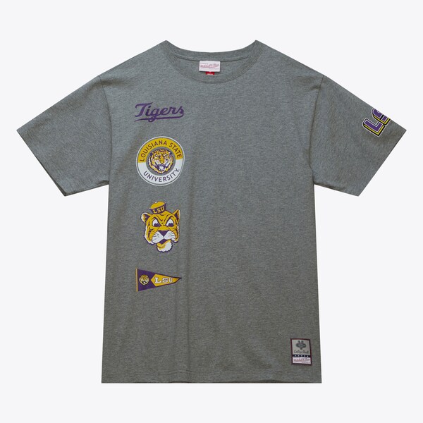 LSU Tigers Heather Gray City T-Shirt