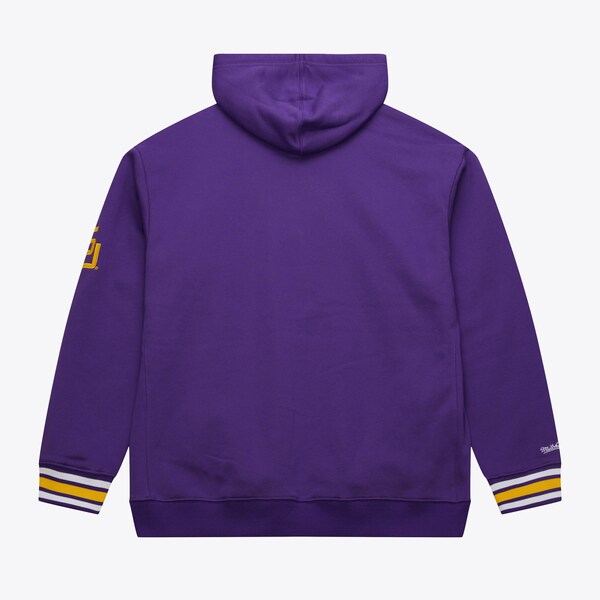 LSU Tigers Purple Chainstitch Vintage Logo Pullover Hoodie 3 LSU Tigers Purple Chainstitch Vintage Logo Pullover Hoodie