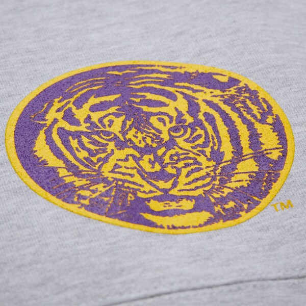 LSU Tigers Heather Gray NCAA x Playa Society Fleece Sweatshirt 6 LSU Tigers Heather Gray NCAA x Playa Society Fleece Sweatshirt