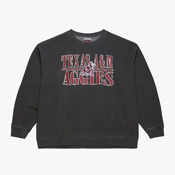 Texas A&M Aggies Charcoal Downtown Fleece Sweatshirt