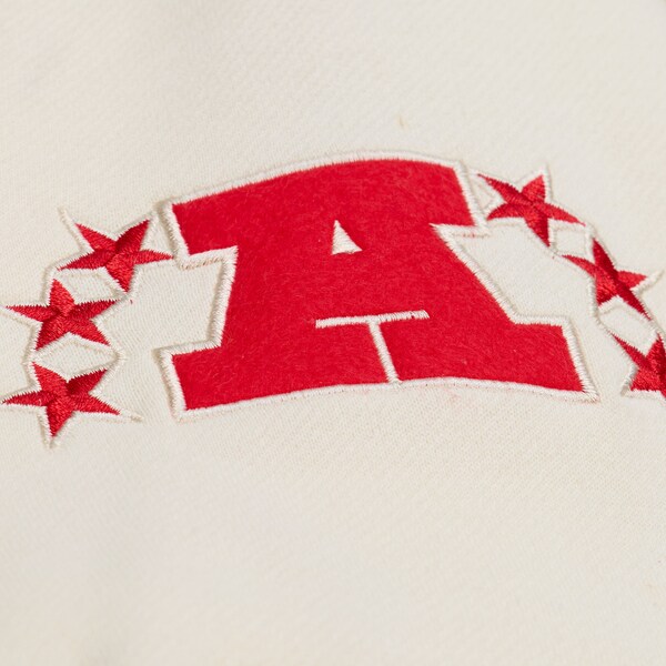 Pittsburgh Steelers Brown/Cream Dusted Fleece Full-Snap Jacket