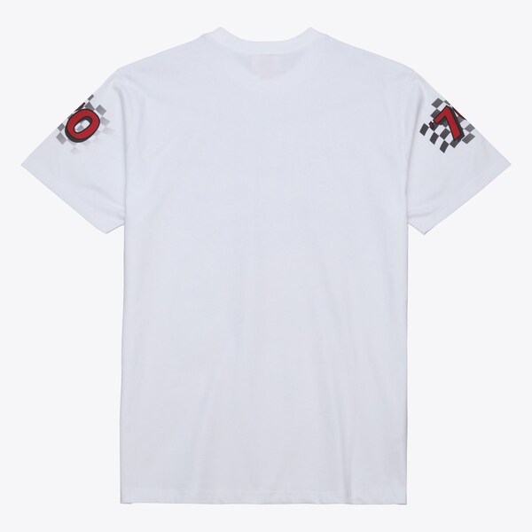 Portland Trail Blazers White Speedway T-Shirt 3 Portland Trail Blazers White Speedway T-Shirt