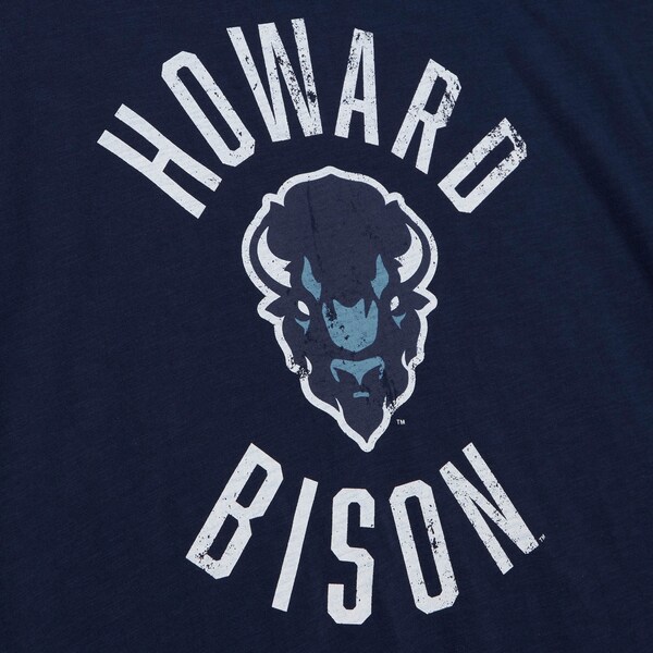 Howard Bison Navy Legendary Slub T-Shirt 4 Howard Bison Navy Legendary Slub T-Shirt