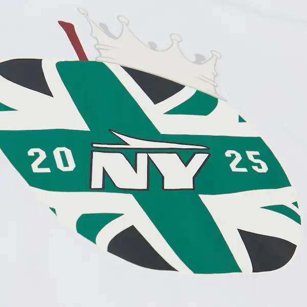 New York Jets White In London There & Back T-Shirt