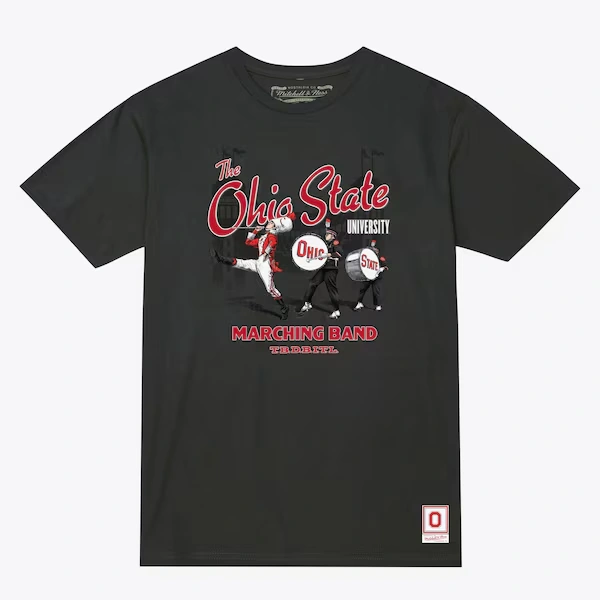 Ohio State Buckeyes Charcoal The Best Band T-Shirt