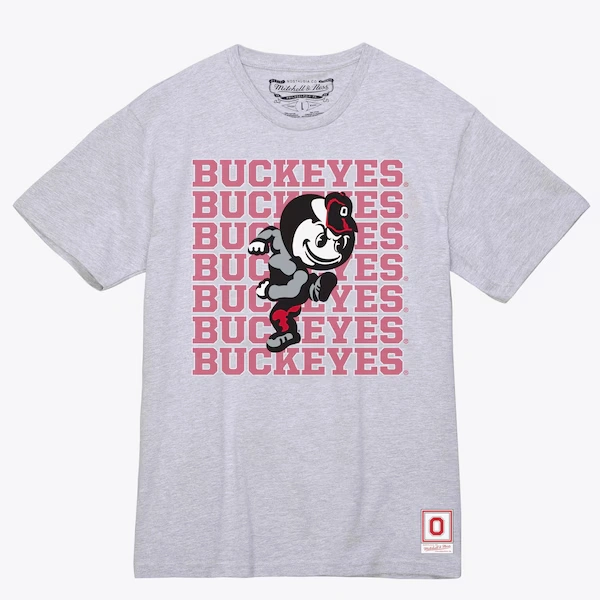 Ohio State Buckeyes Heather Gray Repeater T-Shirt