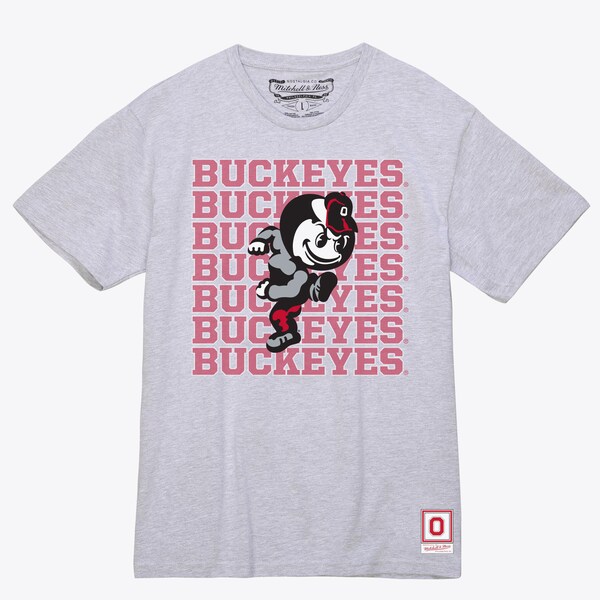Ohio State Buckeyes Heather Gray Repeater T-Shirt