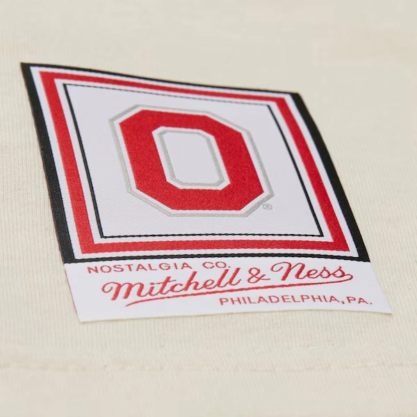 Ohio State Buckeyes Cream Heritage Scholar T-Shirt 5 Ohio State Buckeyes Cream Heritage Scholar T-Shirt