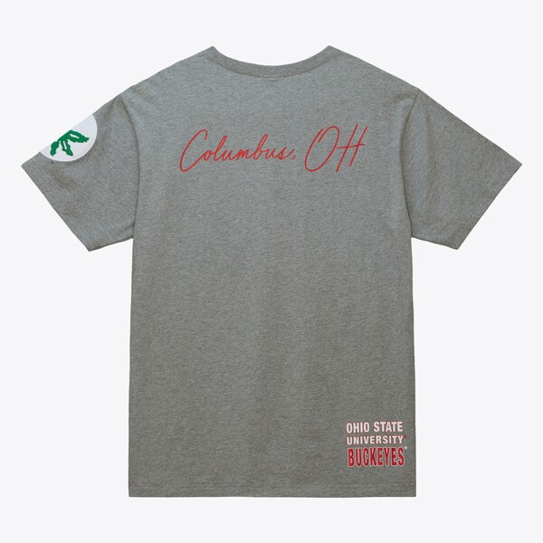 Ohio State Buckeyes Heather Gray City T-Shirt 3 Ohio State Buckeyes Heather Gray City T-Shirt