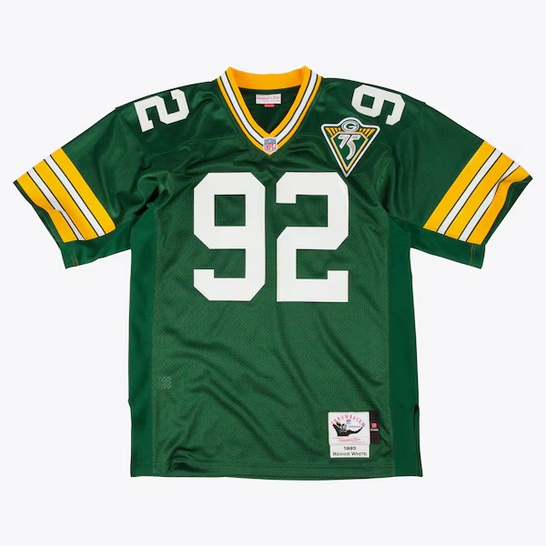 Reggie White Green Bay Packers 1993 Green Authentic Jersey