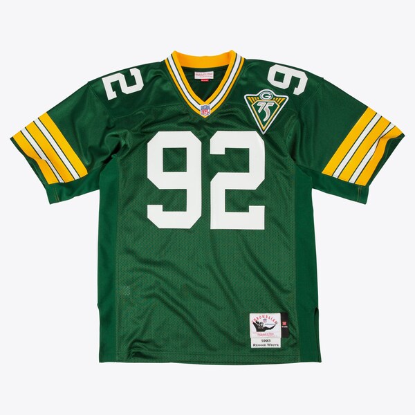 Reggie White Green Bay Packers 1993 Green Authentic Jersey