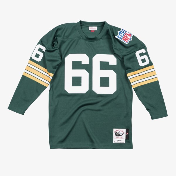 Ray Nitschke Green Bay Packers 1969 Green Authentic Jersey