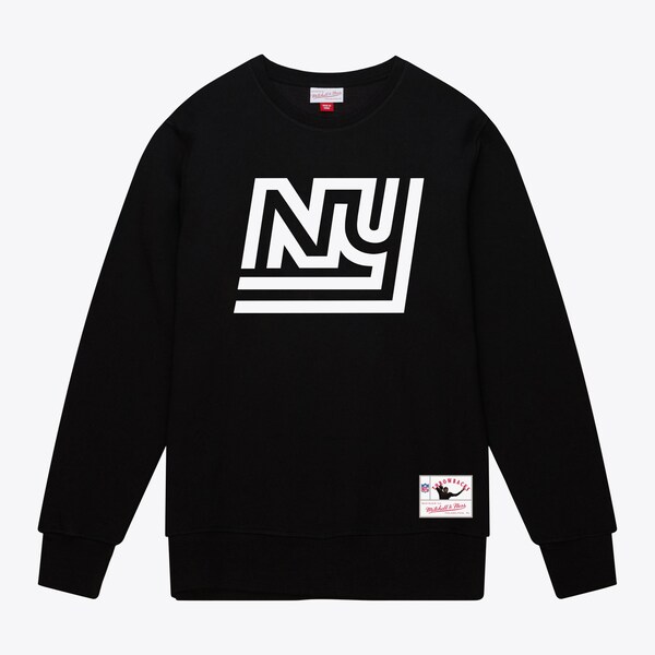 New York Giants Black Team Basic Pullover Sweatshirt