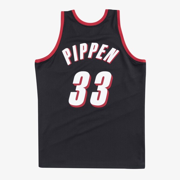 Scottie Pippen Portland Trail Blazers 1999-00 Black Authentic Jersey