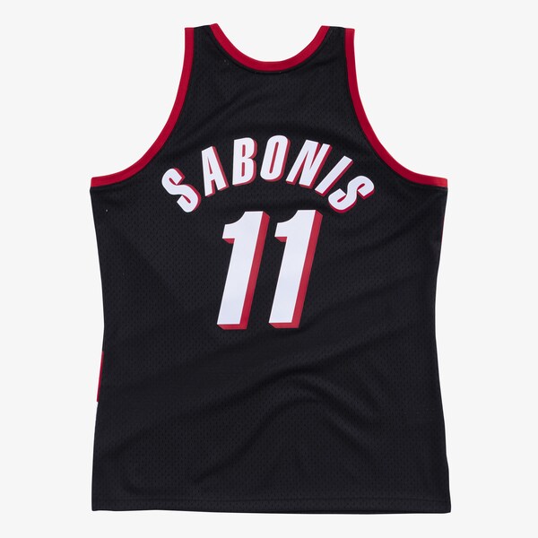 Arvydas Sabonis Portland Trail Blazers 1999-00 Black Swingman Player Jersey