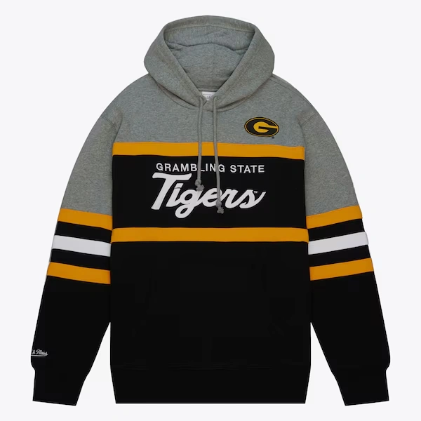 Grambling Tigers Black Head Coach Pullover Hoodie