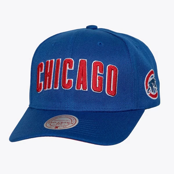 Chicago Cubs Royal Chain Gang Pro Crown Snapback Hat