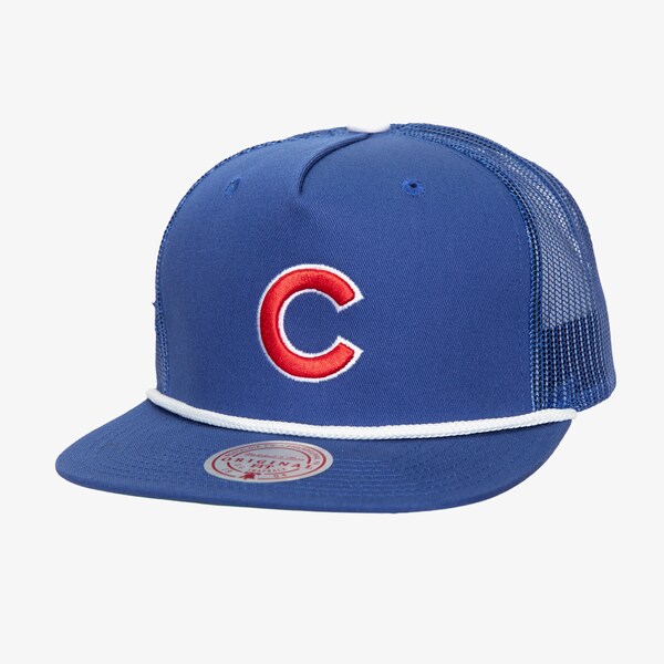 Chicago Cubs Royal Roper Trucker Snapback Hat