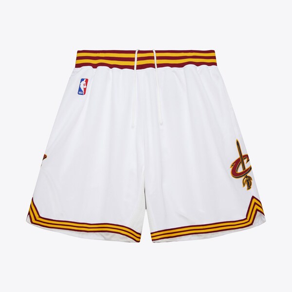 Cleveland Cavaliers 2015-16 White Authentic Shorts