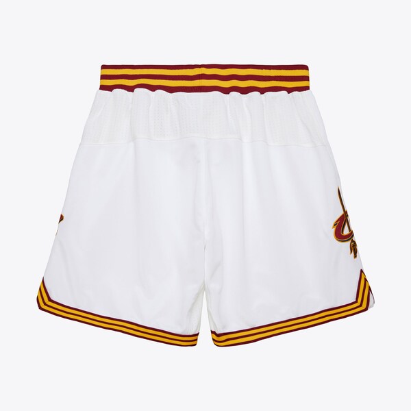 Cleveland Cavaliers 2015-16 White Authentic Shorts